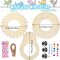 3-Pack DIY Wooden Bird Feeder Kits for Kids – Arts & Crafts Outdoor Educational Fun, Paint & Hang Sunflower, Donut, and Avocado Feeders, Perfect DIY Gift for Boys and Girls Ages 3–12